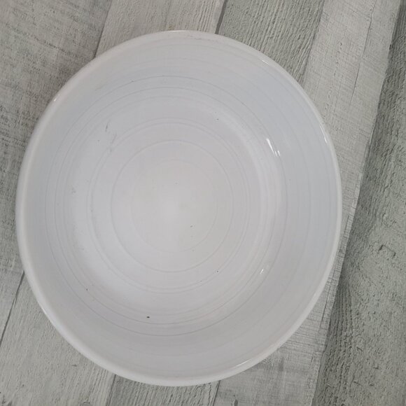 White Ceramic Serving Bowl 8" Diameter Everyday White Sheffield Home - Picture 3 of 6